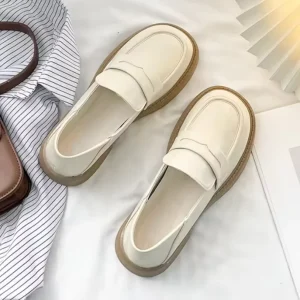 Myway Elegant Women’s Gloss Fashion Flats PU Shoes Women Heels Ladies Flats