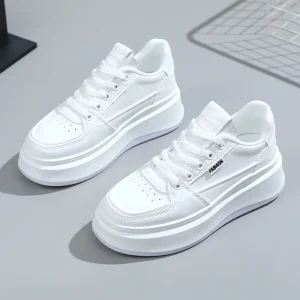 New Arrival Lightweight Outdoor Walking Comfort Casual Shoes Fashion Women White Sneakers