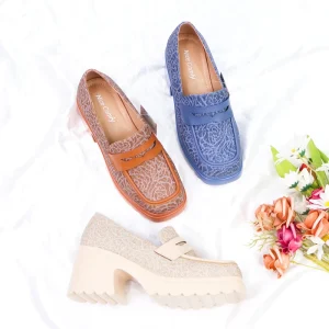 New Arrival Loafer Designer Slip-on Casual Soft Comfortable Round Toe Thick Bottom Ladies Dress Shoes for Women
