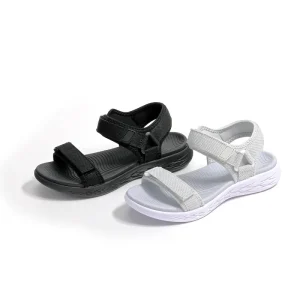 New Arrival Simple EVA Custom Women Sandals Ankle Elastic Ladies Street Flat Sport Sandals Platform Women’s Sandals