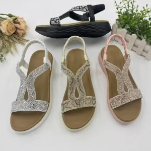 New Arrival Women’s Sandals Luxurious Design Flat Sandal for Women and Ladies