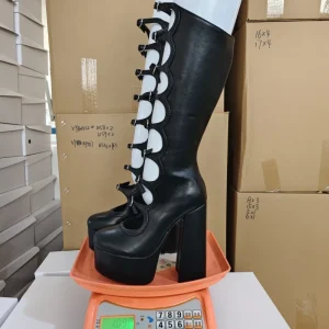New Arrivals Trendy High Fashion Good Quality Leather Summer Women’s High Boots