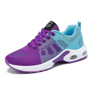 New Casual Fashionable Breathable Sports Running Shoes Woven Women’s Shoes
