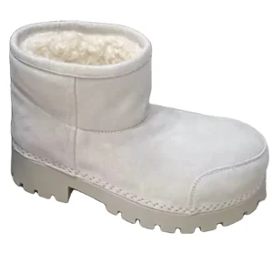 New Comfortable Thick-soled Cashmere Warm Fashion Short Women’s Snow Boots