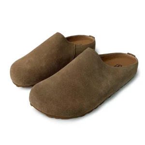New Customized Women Flats Slipper Polyester Fiber Retro Ladies Loafers British Style with Mules