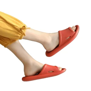 New Design Summer Comfortable Women’s EVA Non slip Pink Bathroom Slipper Flip Flops