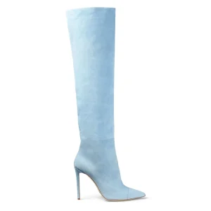 New Design Women’s Mid Calf Rubber Boots Pure Color Print High Heel Platform Wool Upper Slip On for Autumn Winter