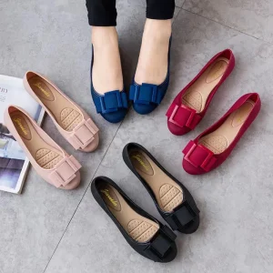 New Fashion Female Summer fairy Wears Beach Seaside Outdoor Soft Women Light Shoes Jelly Party Flat Shoes Joker