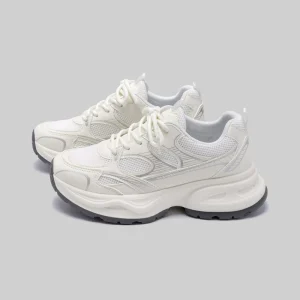 New Fashion Trend Breathable Casual Sports Shoes for Women Height Increasing Thick Sole Women’s Sneakers for Spring Summer