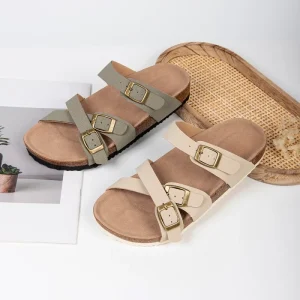 New Fashion Women’s Comfort Sandals Outdoor Open Toe Breathable Anti Slip Soft Sole Slippers