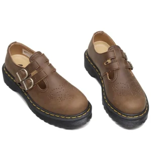 New Fashion Women’s Platform Boots Round Toe Plus Size Genuine Leather Chunky Shoes Ladies Ankle Boots College Style