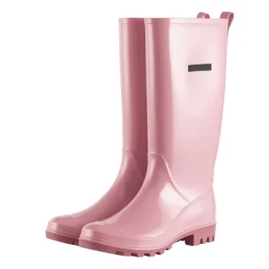 New Fashion Womens Rain Boots Waterproof PVC Rain Boots Knee High Ladiesoutdoor Footwear