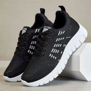 New Hot Selling Casual Female Sneakers Lady Flat Running Shoes Women Sneakers Breathable Walking and Running Sneakers