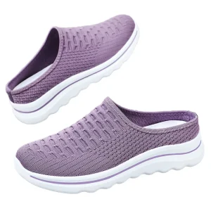 New Korean Women’s Walking Shoes Casual Lightweight Breathable Sneakers Slip Resistant Cushion Sole Summer Autumn