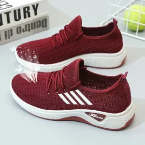 New Lightweight Waterproof Comfortable Mesh Breathable Women’s Sneakers Casual Sports Shoes for Walking All Seasons