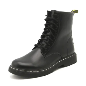 New ODM OEM Platform Winter Women Leather Ankle Boots for Ladies Botas De Mujer
