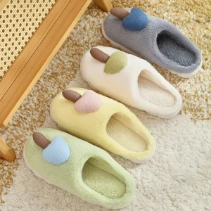 New Slippers Indoor Anti and Warm Insulation Cute Cross border PVC