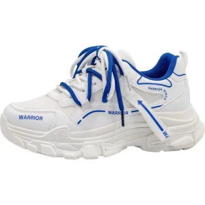 New Spring Versatile Women’s Thick Sole Mesh Breathable Casual Footwear Steel Toe Outdoor Sports Sneakers Loafers for Women
