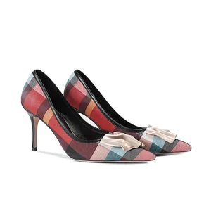 New Spring Women Shoes High Heel Women’s Pumps Shoes X19 c213 Heels Ladies Fabric Low MOQ Lady Dress Shoe
