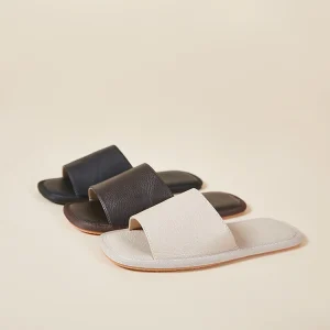 New Square Head Genuine Leather Women’s Slippers Daily Leather slippers for Both Indoor and Outdoor Use at Home