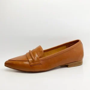 New Style Luxury Women’s Genuine Leather Pointed Toe Flat Slip On Loafer Shoes Office Soft Anti Slip Solid Spring Fashion Trend