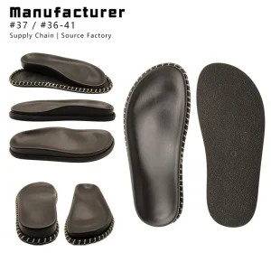 New Style Non-slip Double-layer PVC Sole and TPR Sole for Women Form Shoe Sole Factory in China