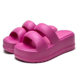 New Style Summer Slippers Cute Apple-shaped Women’s Anti-slip Slippers Comfortable Couple Home Slippers