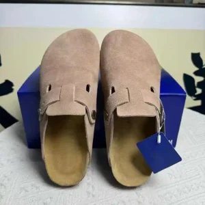 Comfortable Summer Slippers for Men and Women Genuine Leather Clogs