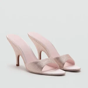 New Summer Open Toed High Heeled Sandals Fashionable and Sexy Slippers Outdoor Fashionable Women’s Slippers