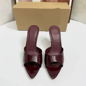 New Summer Open Toed High-Heeled Sandals Fashionable and Sexy Slippers Outdoor Women’s Slippers
