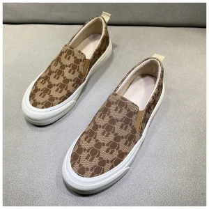 New Summer Women’s Flat Canvas Shoes Fashionable Comfortable Espadrilles and Walking Shoes for Spring and Autumn Seasons
