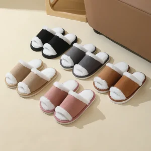 New Trend Women’s Memory Foam Slippers Home Bedroom Cross Bands Cushioning Lining Winter Summer EVA