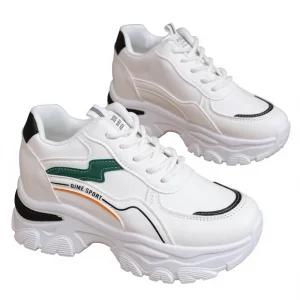 New Women’s High Top Platform Casual Fitness Walking Shoes Fashion Trends Outdoor Flat Sneakers Customizable