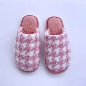 New Women’s Indoor Winter Slippers with Thick Sole and Fur Style Breathable