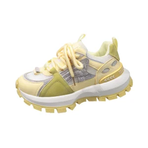 New Women’s Platform High Top Casual Fitness Walking Shoes Fashion Trends Outdoor Rhinestone Height Increasing Flat Sneakers