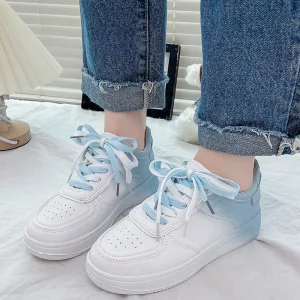 New Women’s Shoes Casual Canvas Shoes Anti Slip Height increasing Thick Sole Lightweight Fashion Breathable Sneakers for Women