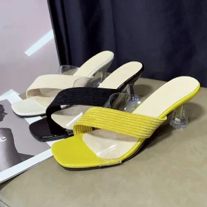 New Women’s Shoes Sandals Ladies Upper Fashion Women Shoes Lightweight and Breathable Summer Elegant Flat Sandals Ladies