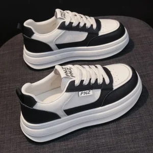 New Women’s Shoes White Sneakers Casual Board Shoes