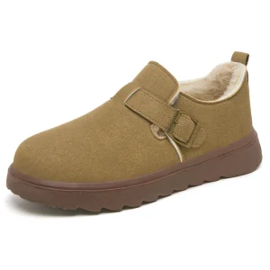 New Women’s Walking Style Shoes Casual Lightweight Breathable Snows Boot for Autumn Winter Non slip Cushion Sole