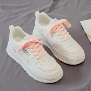 New Women’s White Sneakers Fashion Casual Shoes Fashion Comfortable