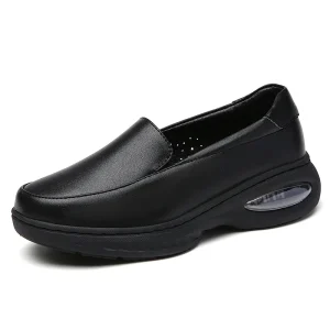 Non Slip Nurse Shoes for Women Soft and Thick Soles Comfortable All Season Work Shoes