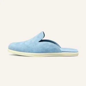 OEM Handcrafted Premium Cashmere Upper Fashion Closed Toe Slides Women’s Mules Shoes Breathable Waterproof Retro Flats Loafers