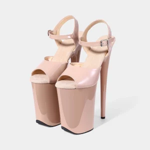 OEM Logo for Women’s Platform Sandals Light Weight Summer Evergreen High Heels for Wedding Prom Party