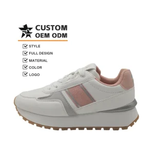 OEM Made China Lace up Simple Style Casual Sports Running Shoes Women’s High Quality Outdoor Sneakers Spring Winter Autumn