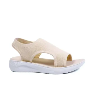 OEM ODM Factory Customization Women’s Shoes Sandals Breathable Fly Knitting Upper Lightweight Comfortable Wedges Summer
