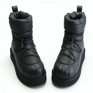 OEM ODM Factory Direct Sale Women’s Waterproof Winter Boots Down Fabric Snow Boots with Winter Warm