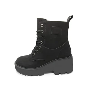 OEM ODM High Quality Female Footwear Durable Comfortable Fashion Classic Wedge Platform Boots