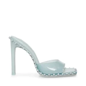 OEM Women’s Jelly Sandals Transparent High Heels for Party Outdoor 5-8CM High Heels