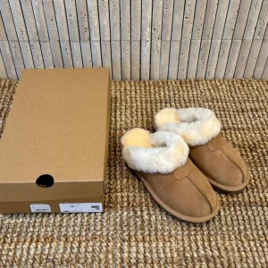 OEM&ODM High Quality UGgS Brand Sheepskin Fur Integrated Warm Snow Boots Winter Women’s Shoes