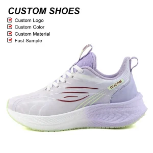 OLICOM Custom Logo New Style Light Weight Comofy PU Trainers Sneakers Unisex Men’s Women’s Casual Sports Running Shoes